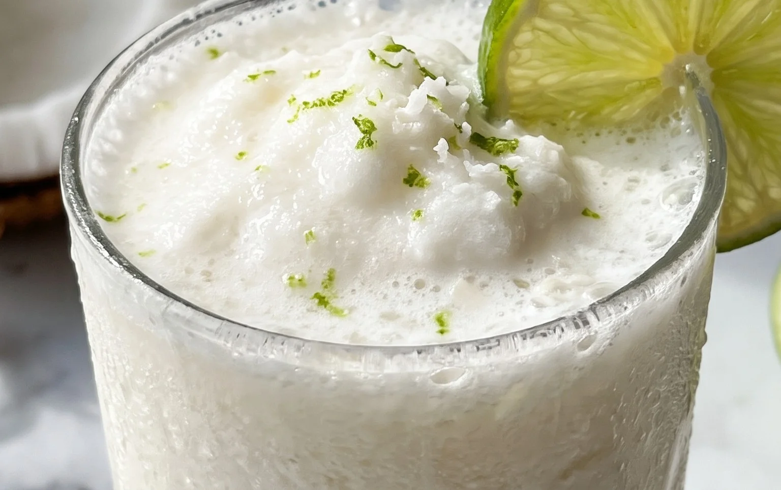 Limonada de Coco Colombian Lime and Coconut Drink