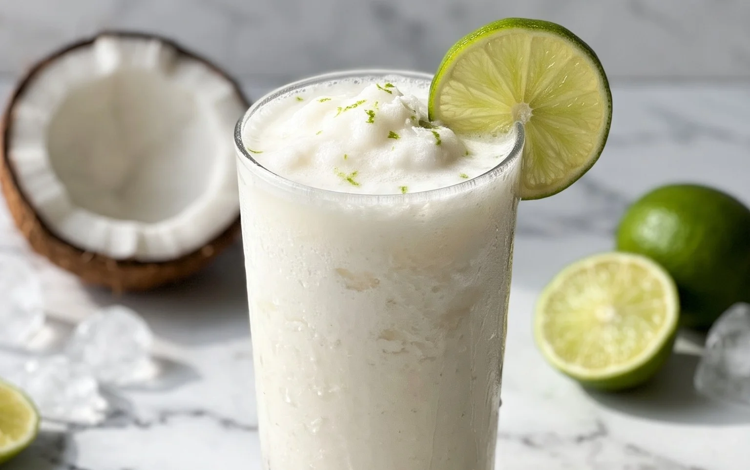 Limonada de Coco: Tropische Kokos-Limoen Drink